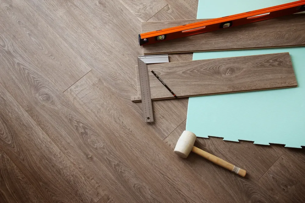 parquet-chantier